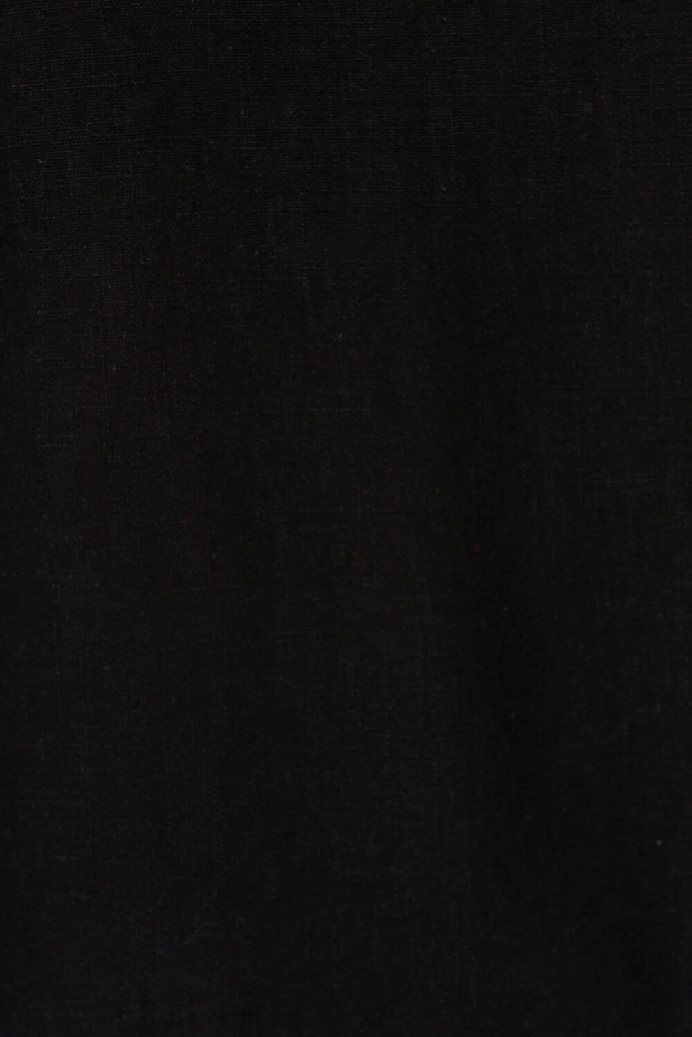 Top In Black Linen Blend - Image 6