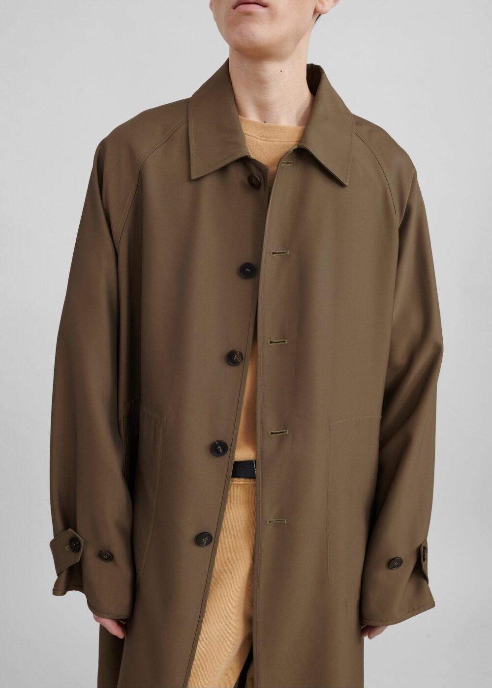 Oversized Coat - Camel - Image 13