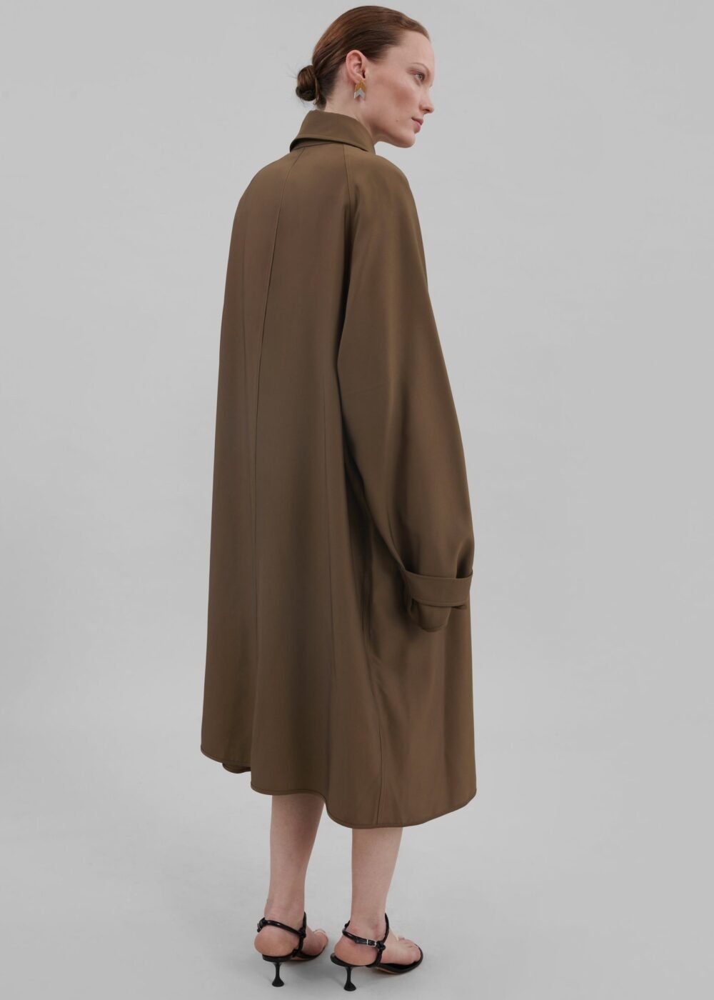 Oversized Coat - Camel - Image 10