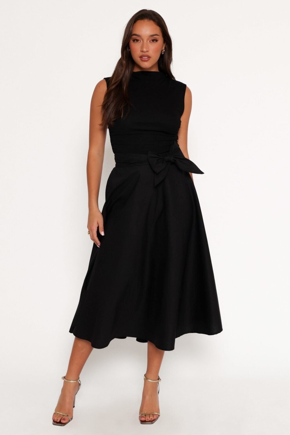 Midi Skirt - Black - Image 3