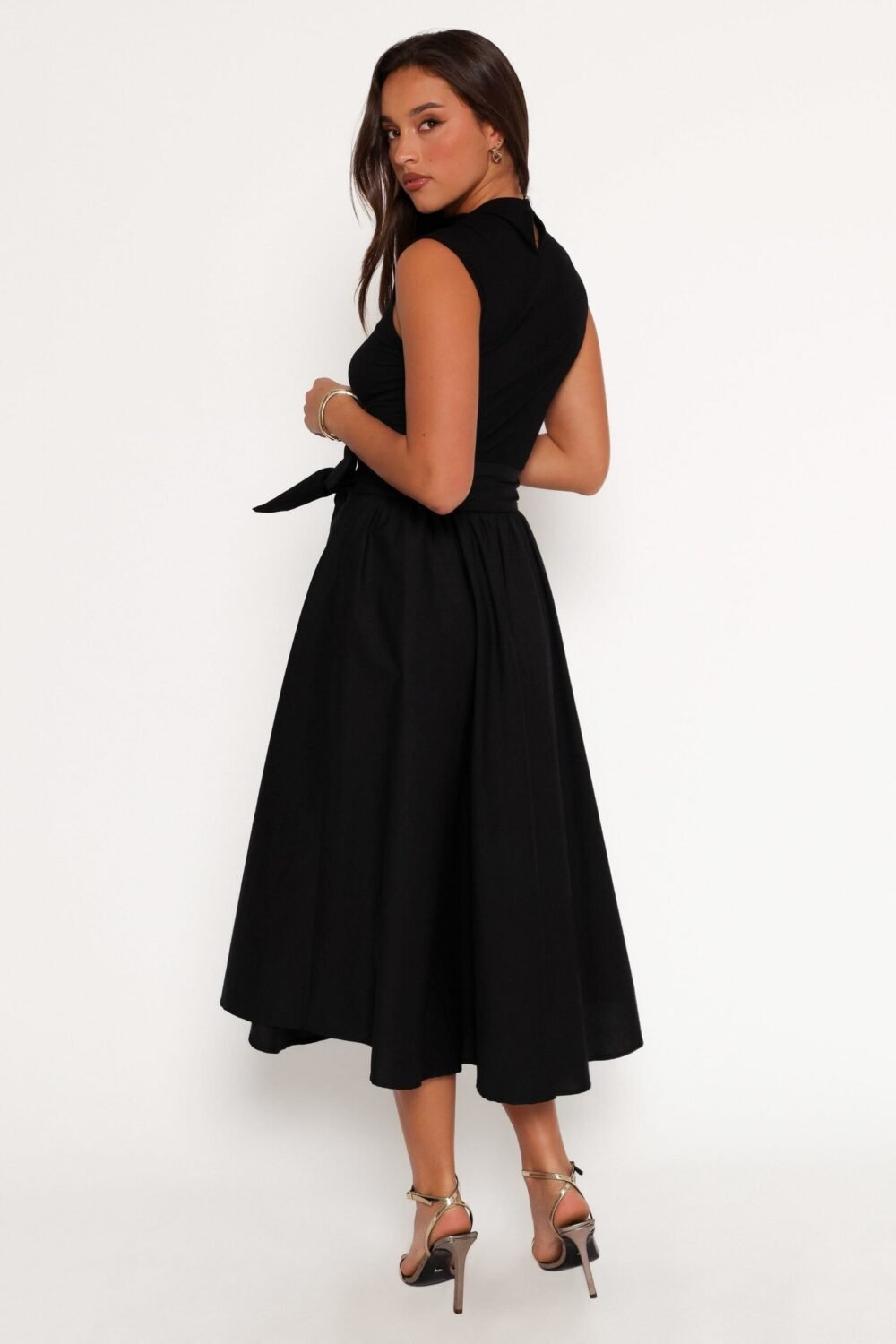 Midi Skirt - Black - Image 5