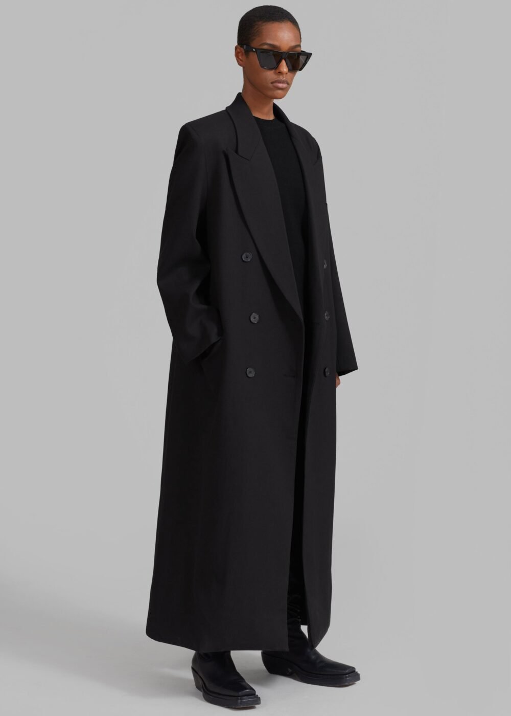 Long Coat - Black