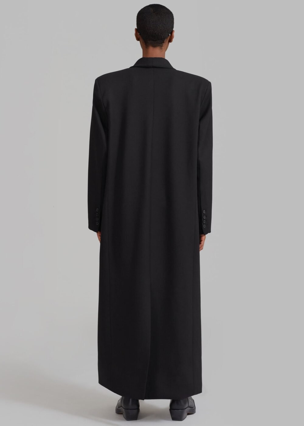 Long Coat - Black - Image 11