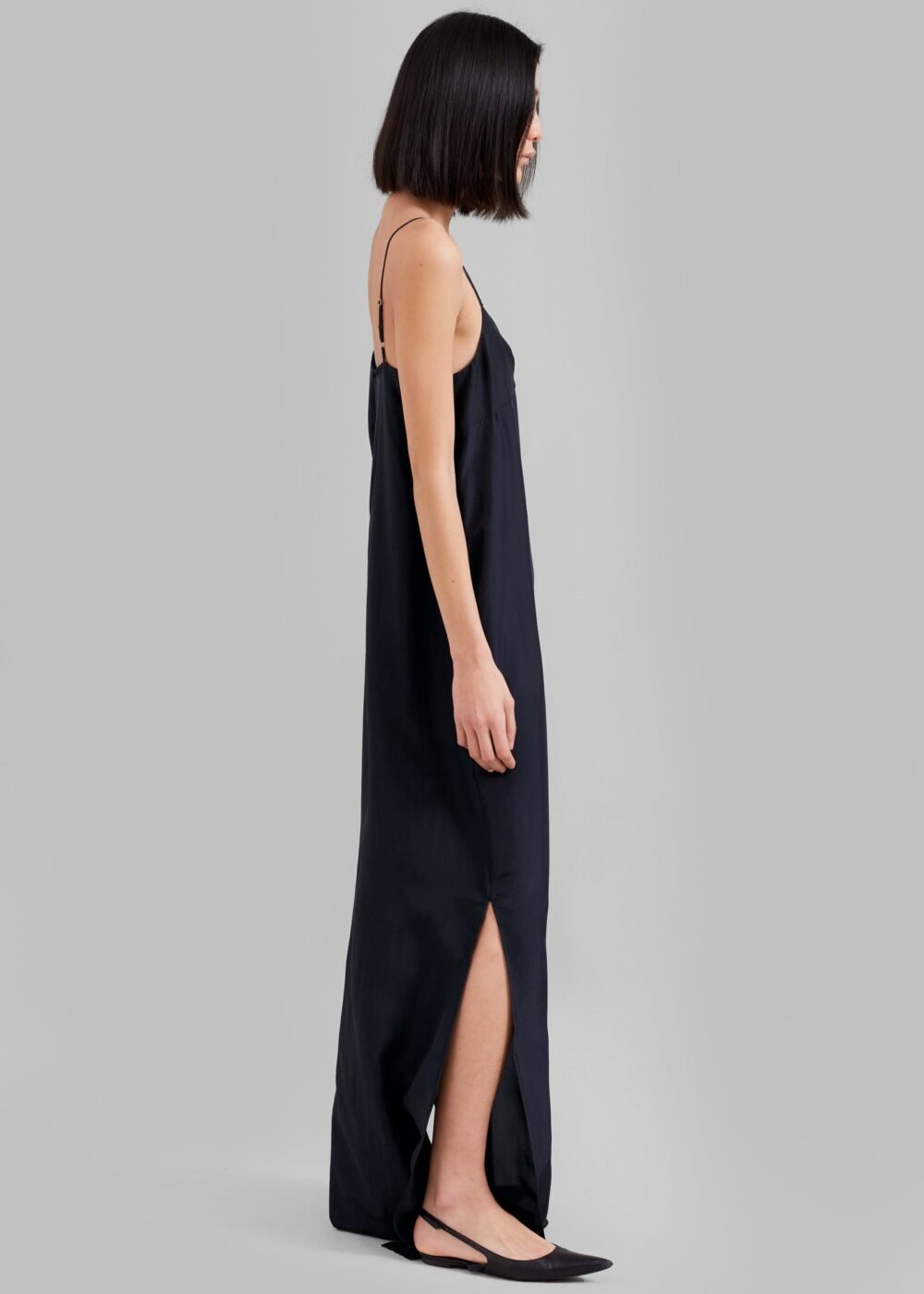 Sleeveless Maxi Dress - Navy - Image 8