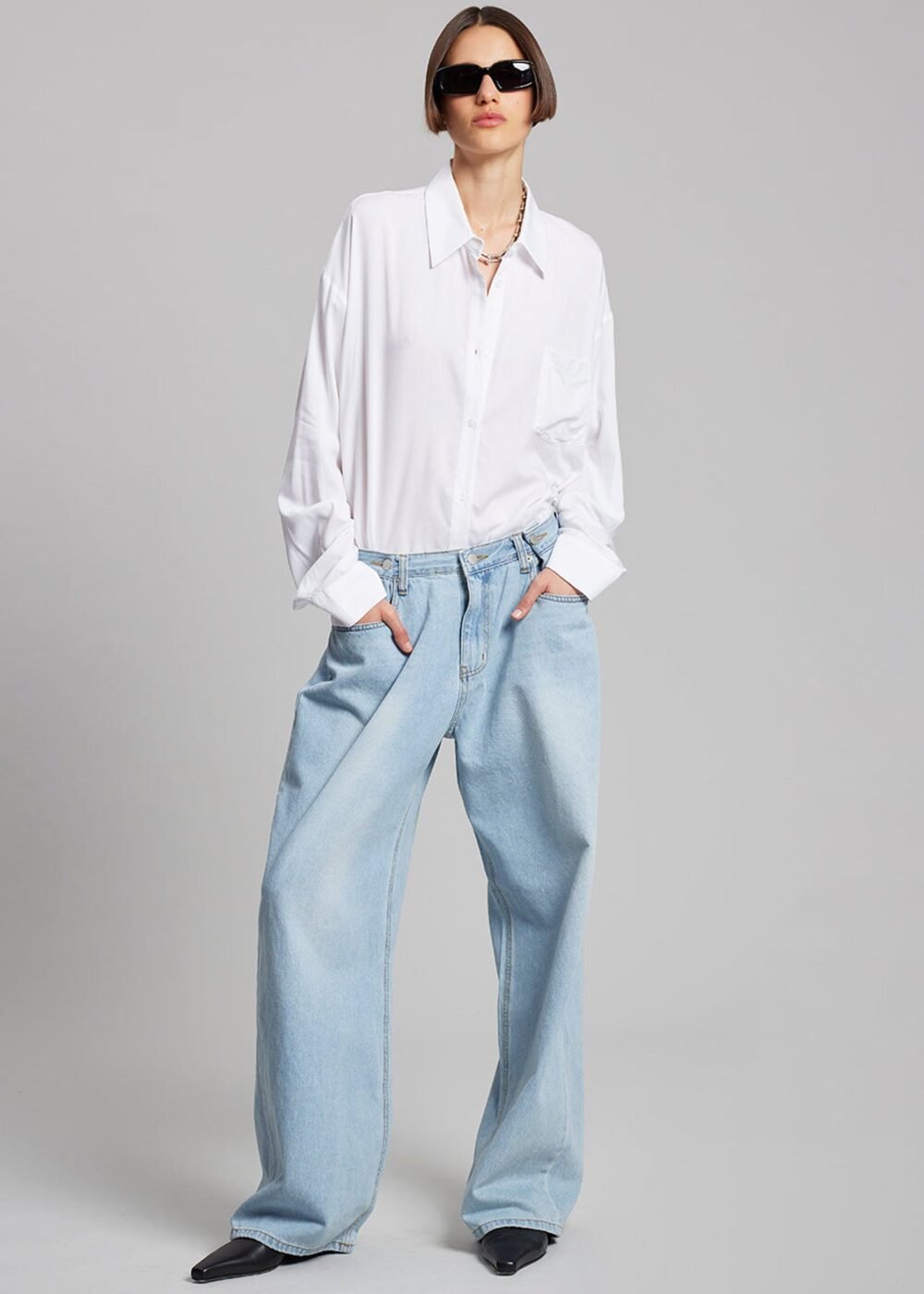 Denim Pants - Light Wash