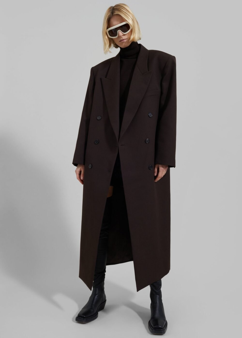 Long Coat - Brown