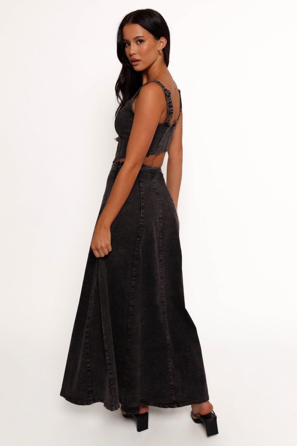 Midi Skirt - Black - Image 7