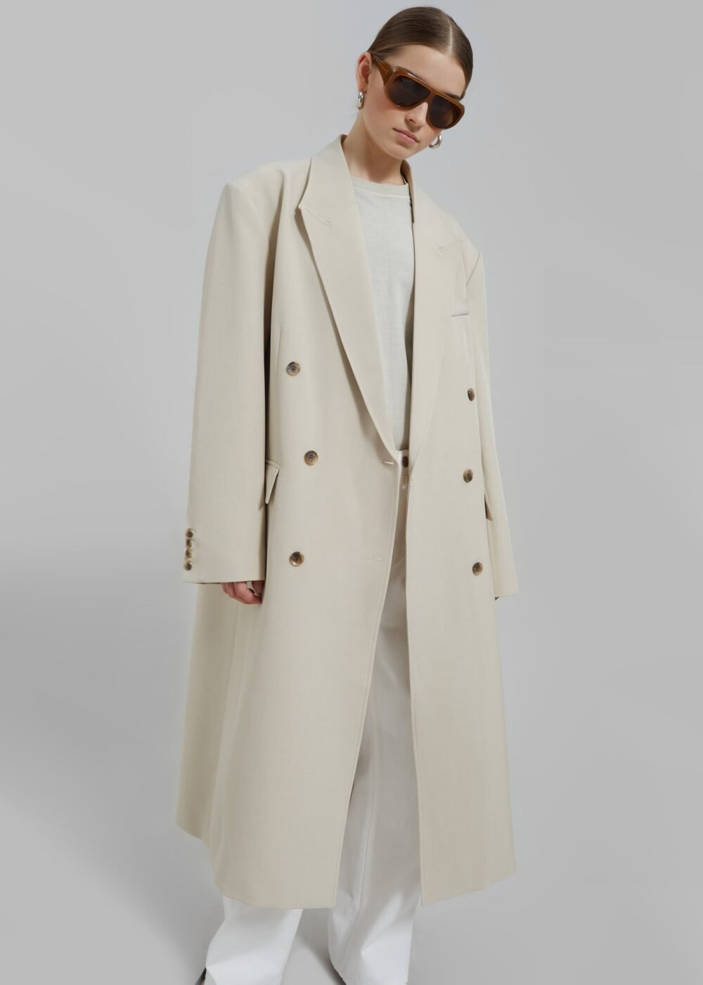 Coat - Beige - Image 4