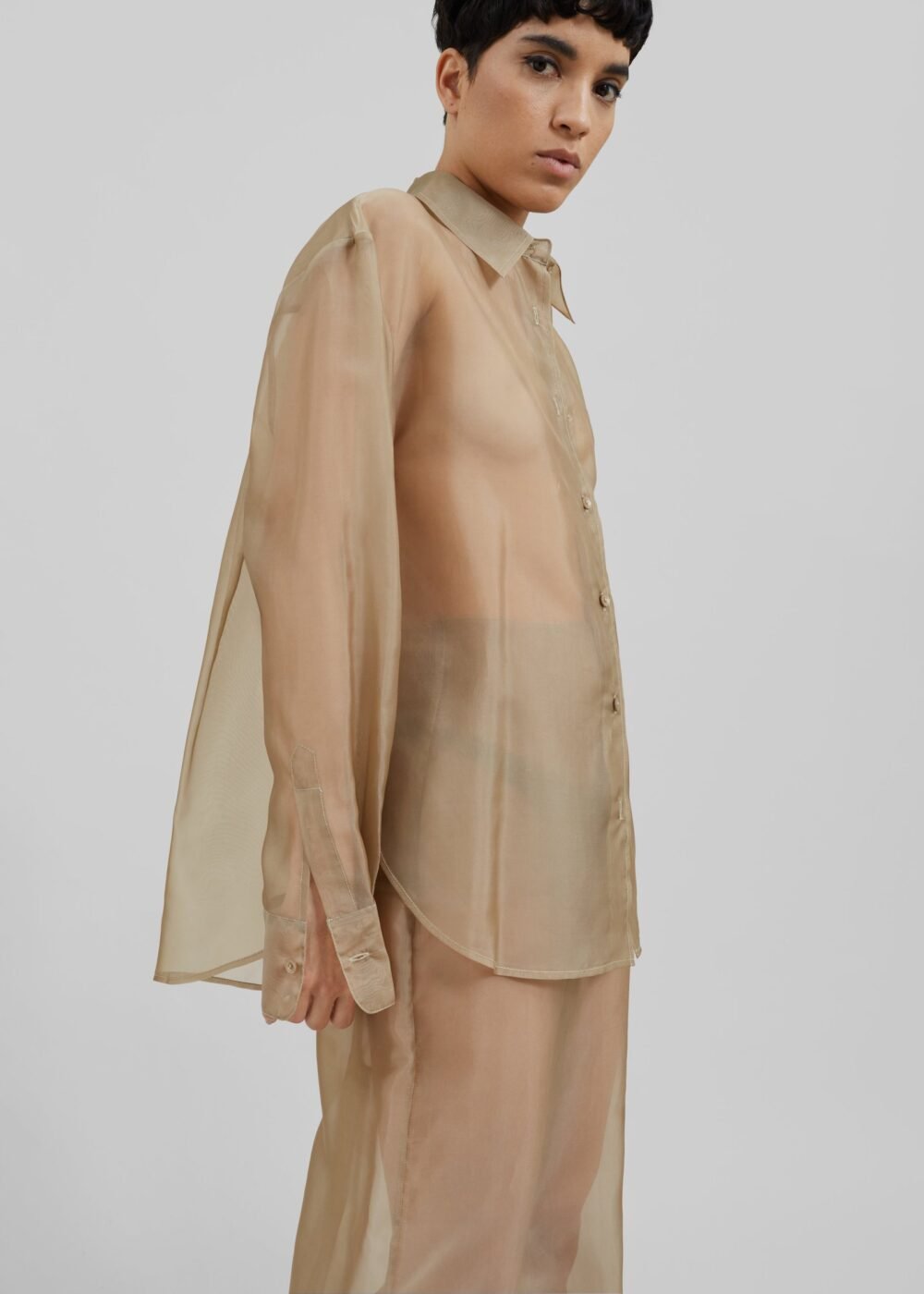 Sheer Shirt - Desert Sand - Image 4