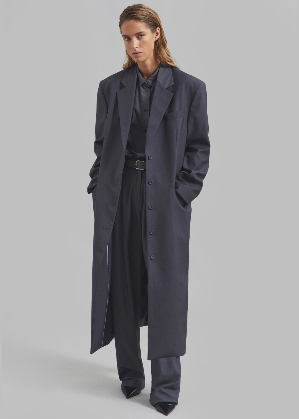 Long Coat - Grey