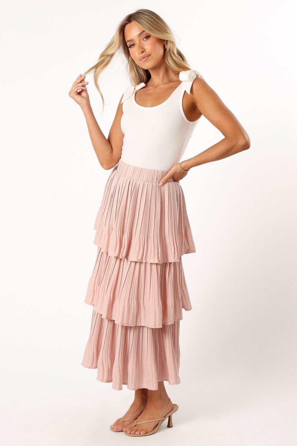 Maxi Skirt - Champagne Pink - Image 3