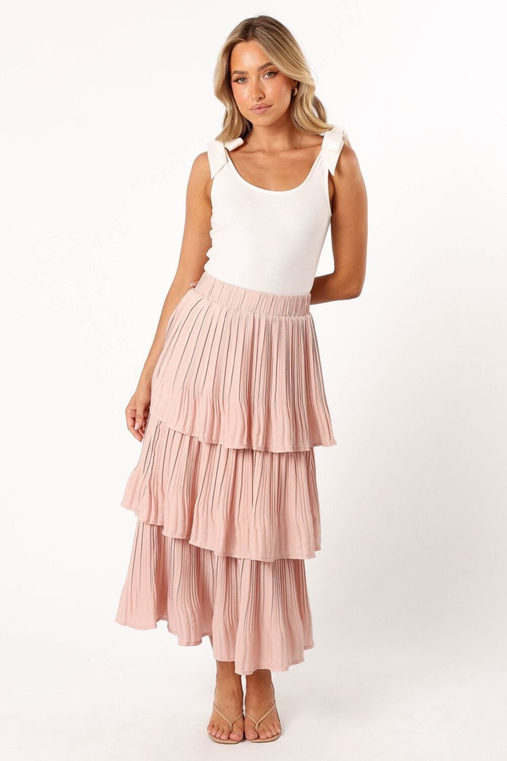 Maxi Skirt - Champagne Pink - Image 2