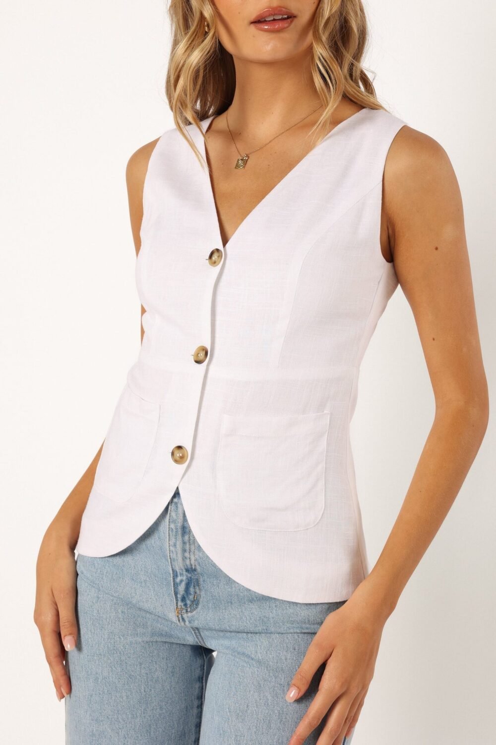 Vest - White - Image 7