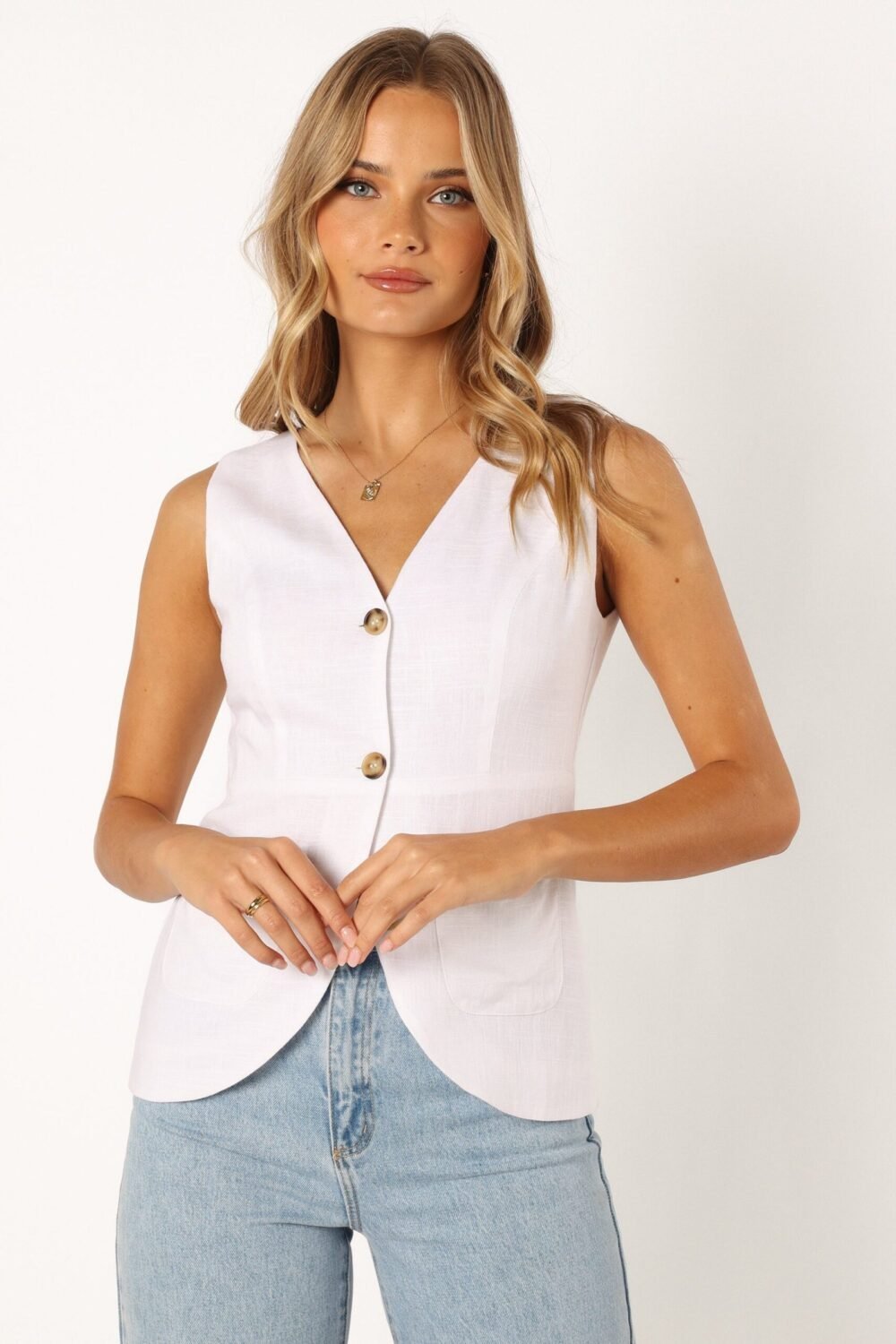 Vest - White - Image 2